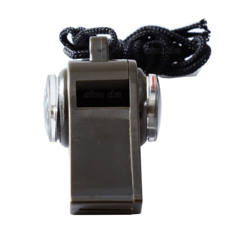 Chuda Travel universal handheld whistle, plastic thermometer