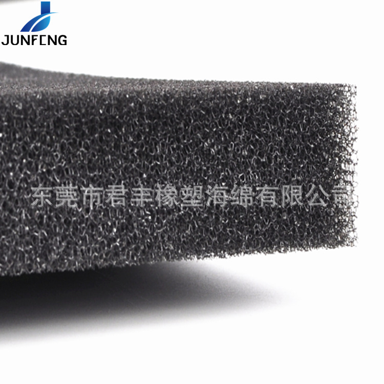 供应黑色透气快干海棉 网状防尘海绵 陶瓷过滤网棉【现货】