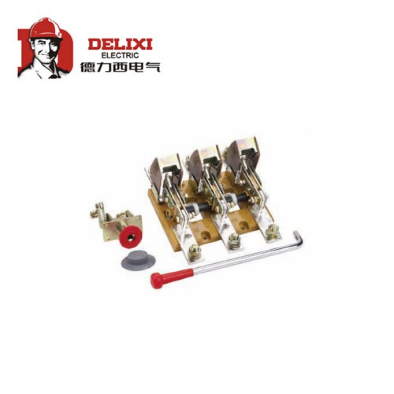 德力西电气 刀形隔离器；HD13BX-600/31 胶