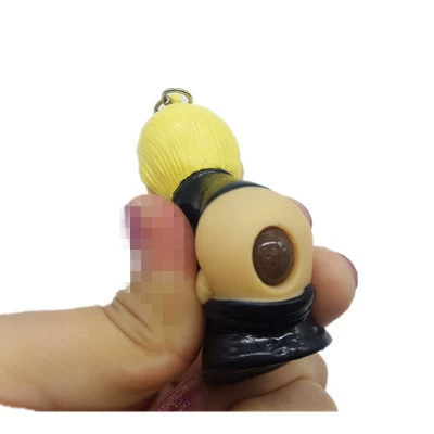 Creative doll plastic, keychain, anti-stress