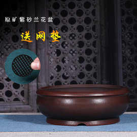 紫砂花盆兰花盆梅花盆多肉植物绿萝室内盆景盆精品陶瓷中国风特价