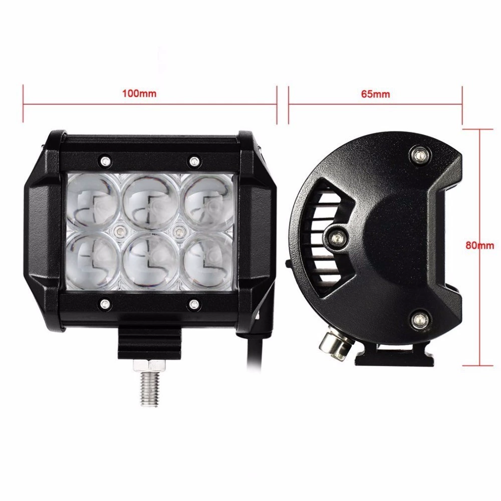 LED double row bulb, SUV, ceiling light, auxiliary lights, 18W