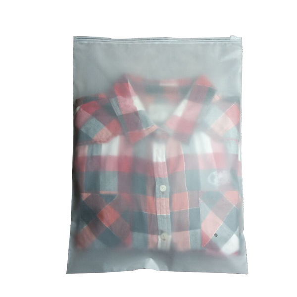 Matte pack with zipper