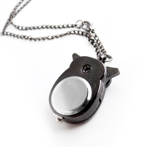 Boshiya new pocket watch wholesale small owl quartz pocket watch unisex casual necklace pocket watch
