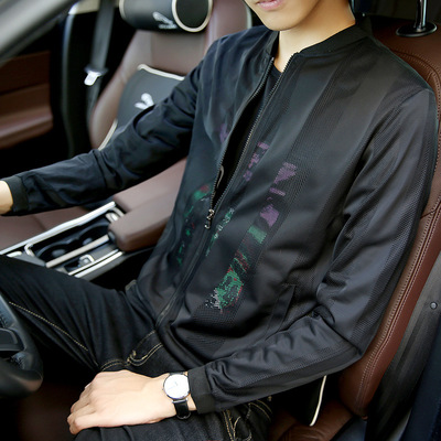 direct deal Jacket Coat for men 2018 Autumn Korean Edition leisure time motion Windbreaker Menswear trends mlb