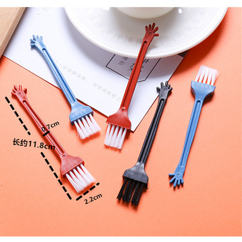 Factory wholesale plastic handle electric mosquito swatter cleaning brush mosquito killer lamp dust removal brush nylon brush food accessories