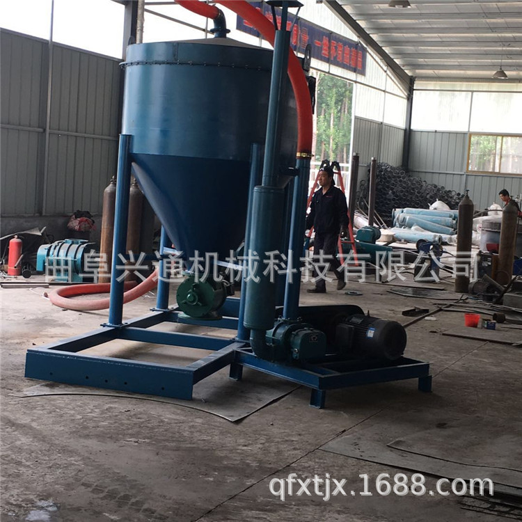 风力吸送式玉米抽粮机 车间粉尘清理用自吸式无尘气力输送机