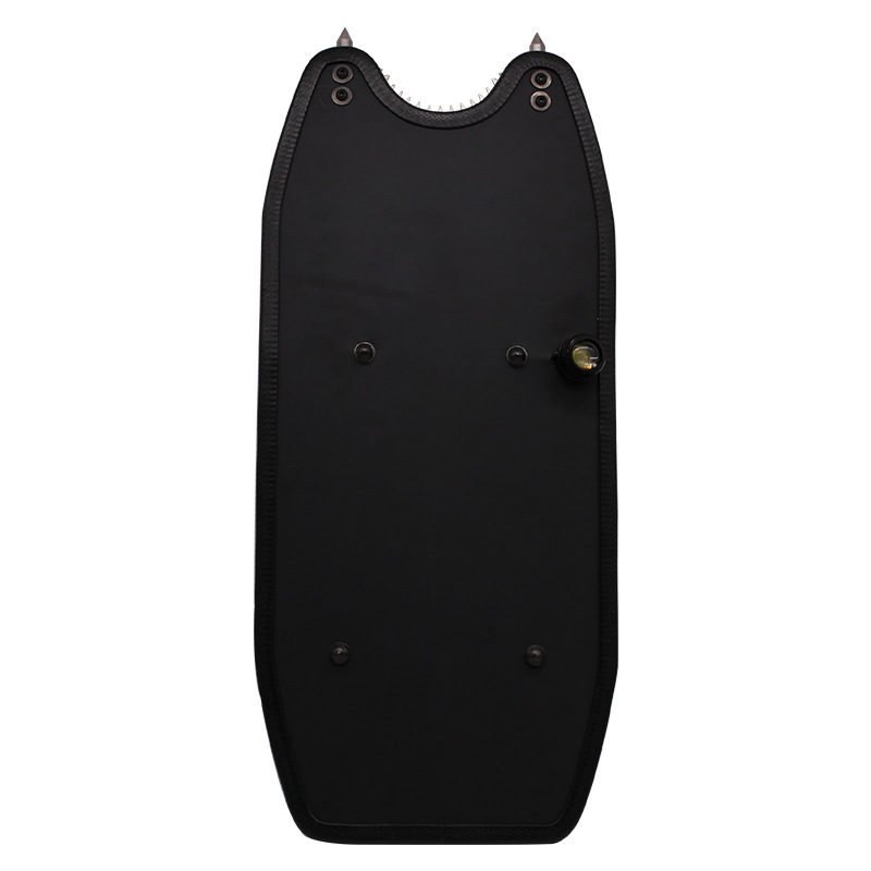 多功能破窗头锯齿型PE高分子聚乙烯公安三级防护臂盾