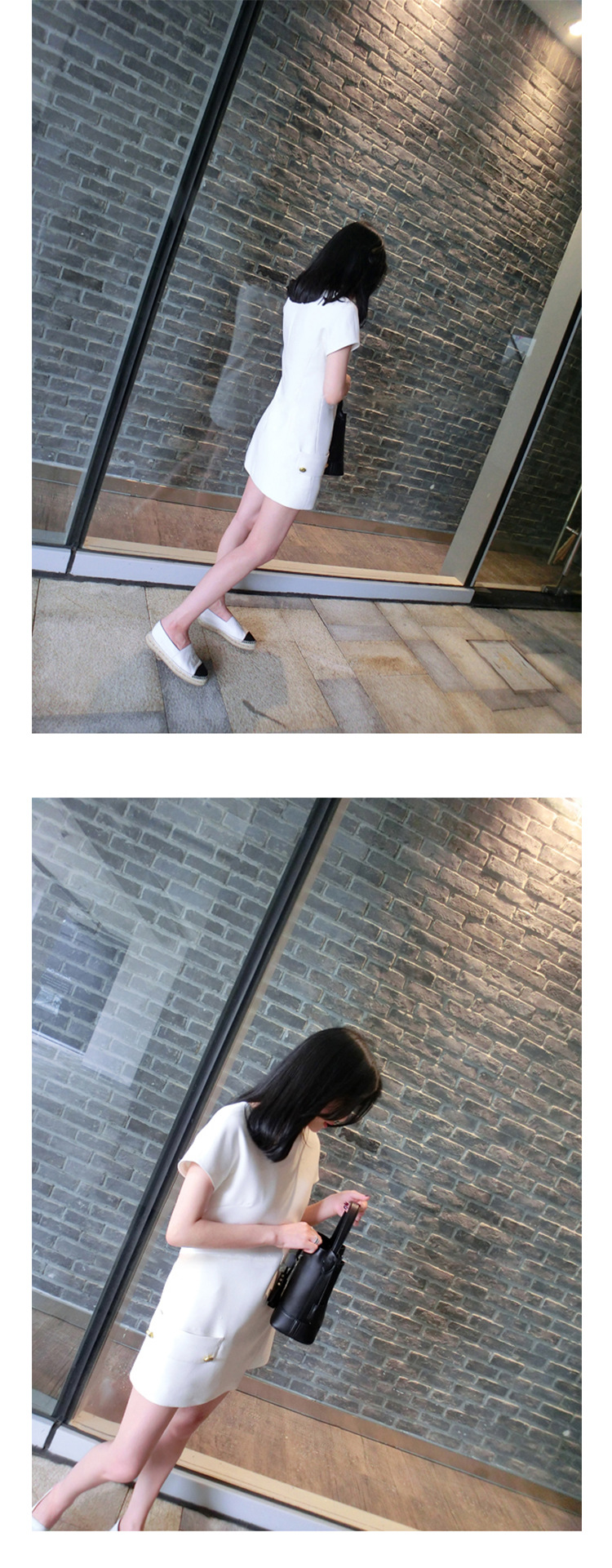 Costume femme en Mélange de coton - Ref 3335285 Image 8