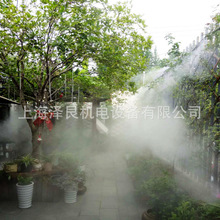 喷雾降温系统人造雾造雾机工业高压微雾降尘加湿器雾森主机