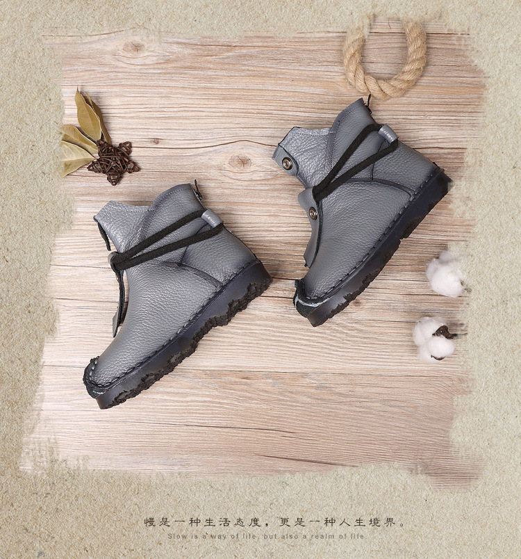 Bottes femme en En cuir - Ref 3355055 Image 32