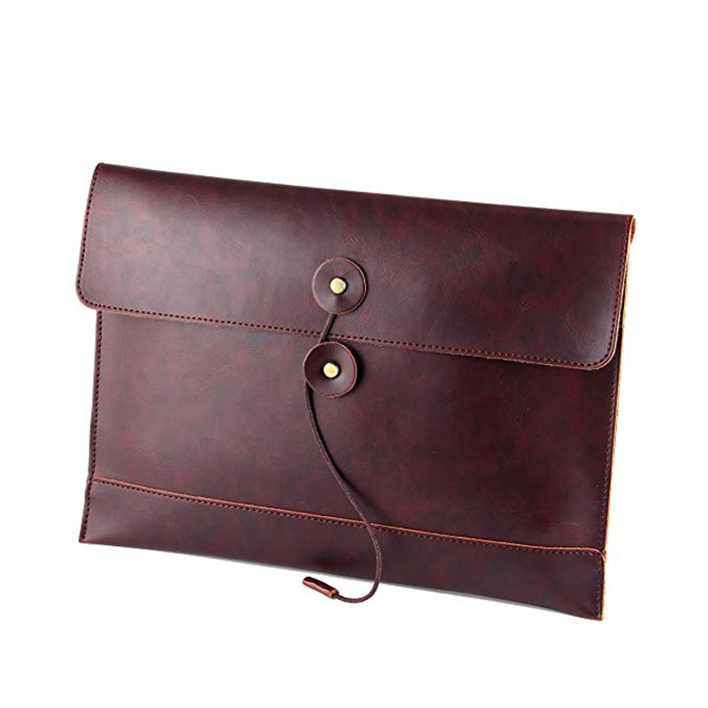 Polyurethane capacious organizer bag for folders for documents