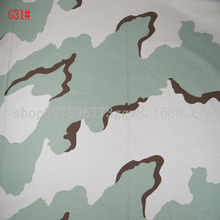 现货户外美军格子迷彩 三沙迷彩 通用沙漠迷彩印花面料 五分裤