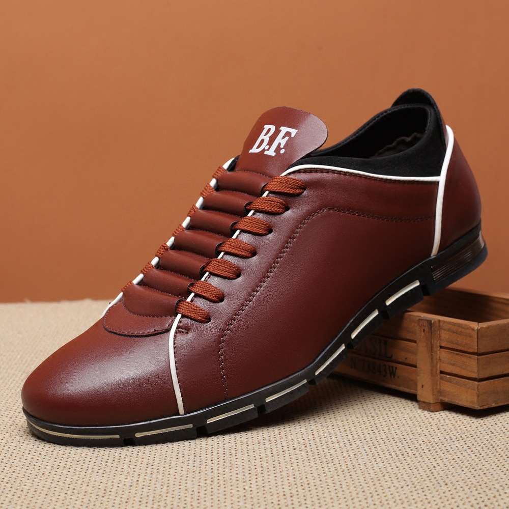 Chaussures de sport homme en Cuir synthétique - Ref 3444527 Image 1