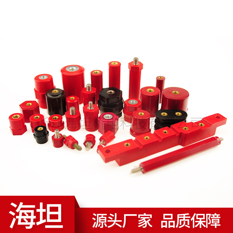 绝缘子 新能源汽车配件充电桩 JYZ六角绝缘柱 高强度