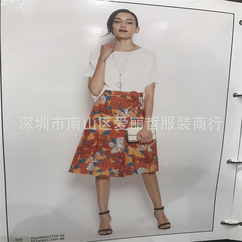 <华人杰>18春夏时尚新款正品专柜品牌折扣爱丽哲幕拉知恩衣之庄园