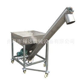 畜牧养殖业多用型绞龙上料饲料提升机 管式定制螺旋提升机图片
