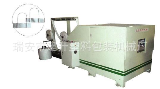 速干胶粘合扁绳手挽袋制袋机 新一代纸袋手挽机