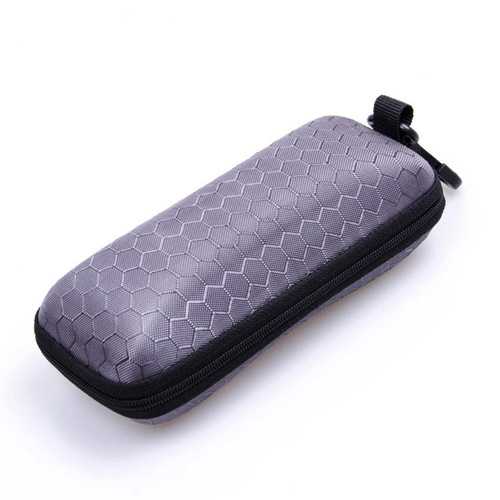 New anti-stress honeycomb zipper glasses case sunglasses case wholesale eva zipper bag black sunglasses sunglasses case