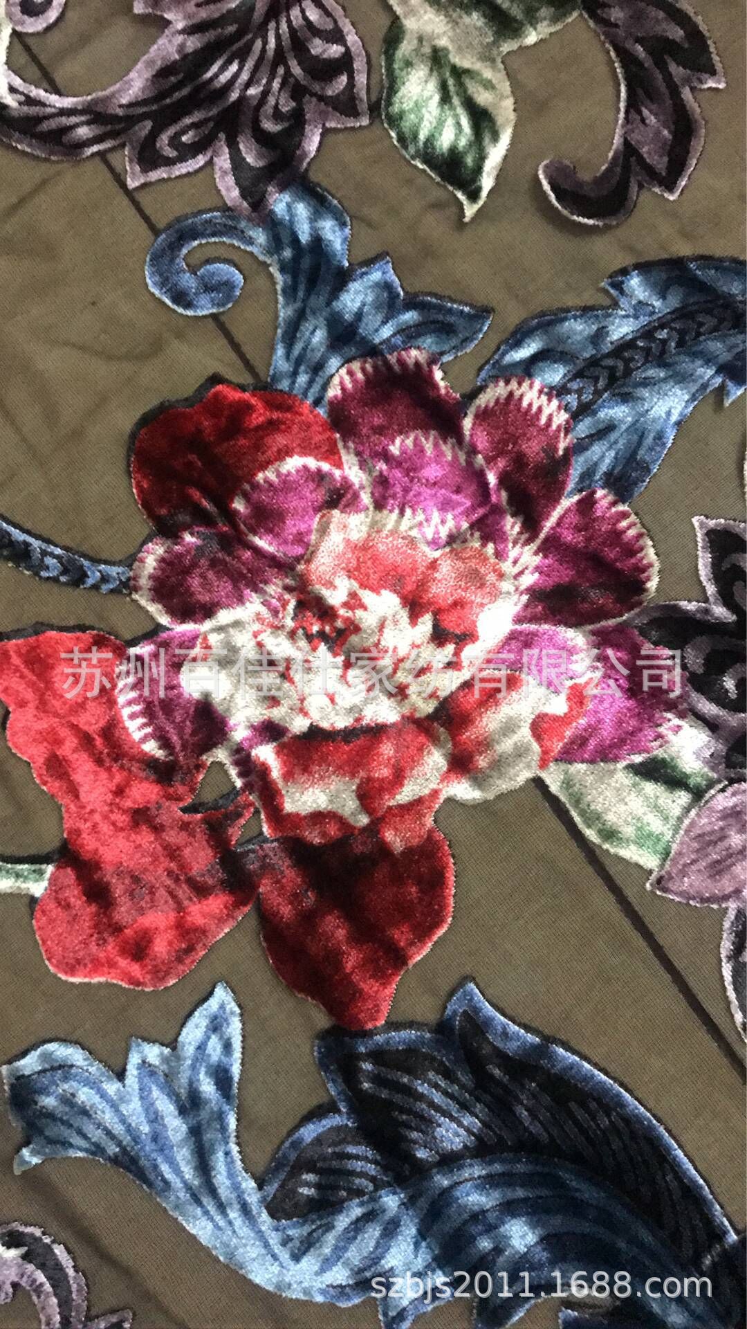 长期供应各种烂花绡，烂花丝绒，底部：真丝，涤纶，锦纶，二合一