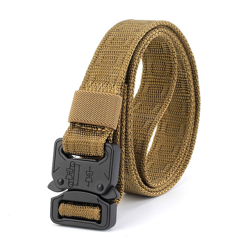 2.5cm tactical belt men's canvas belt youth simple outdoor multi-functional sports workwear nylon belt