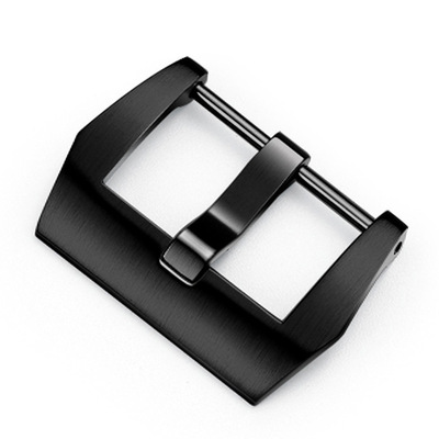 Apply to Watch strap Pin buckle Stainless steel Watch buckle wire drawing Mad cow Leather buckle 20 22 24mm