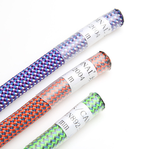 Kanle 10.5mm power rope outdoor rock climbing rope speed descent rope mountaineering rope high altitude work safety rope
