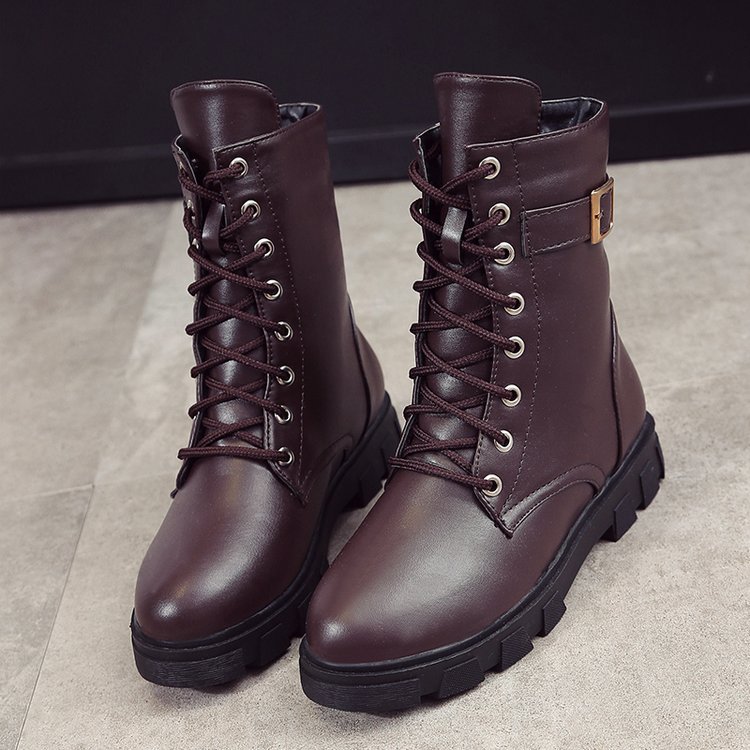 Bottes femme en PU artificiel - Ref 3355377 Image 51