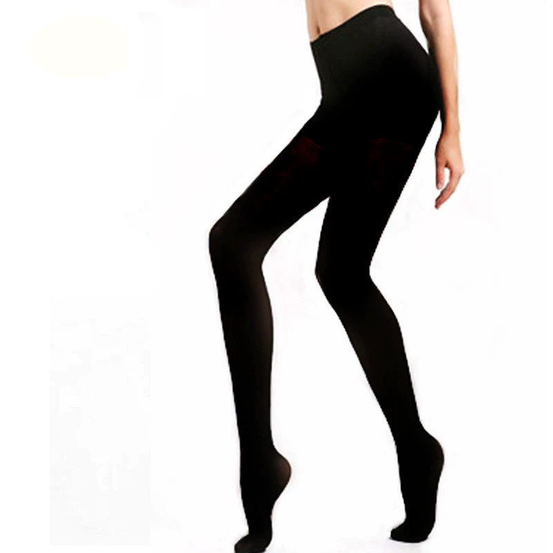 Демисезонные колготки Velvet Swan Delinia & носки – черные, 9 точек / черные носки, премиум комфорт