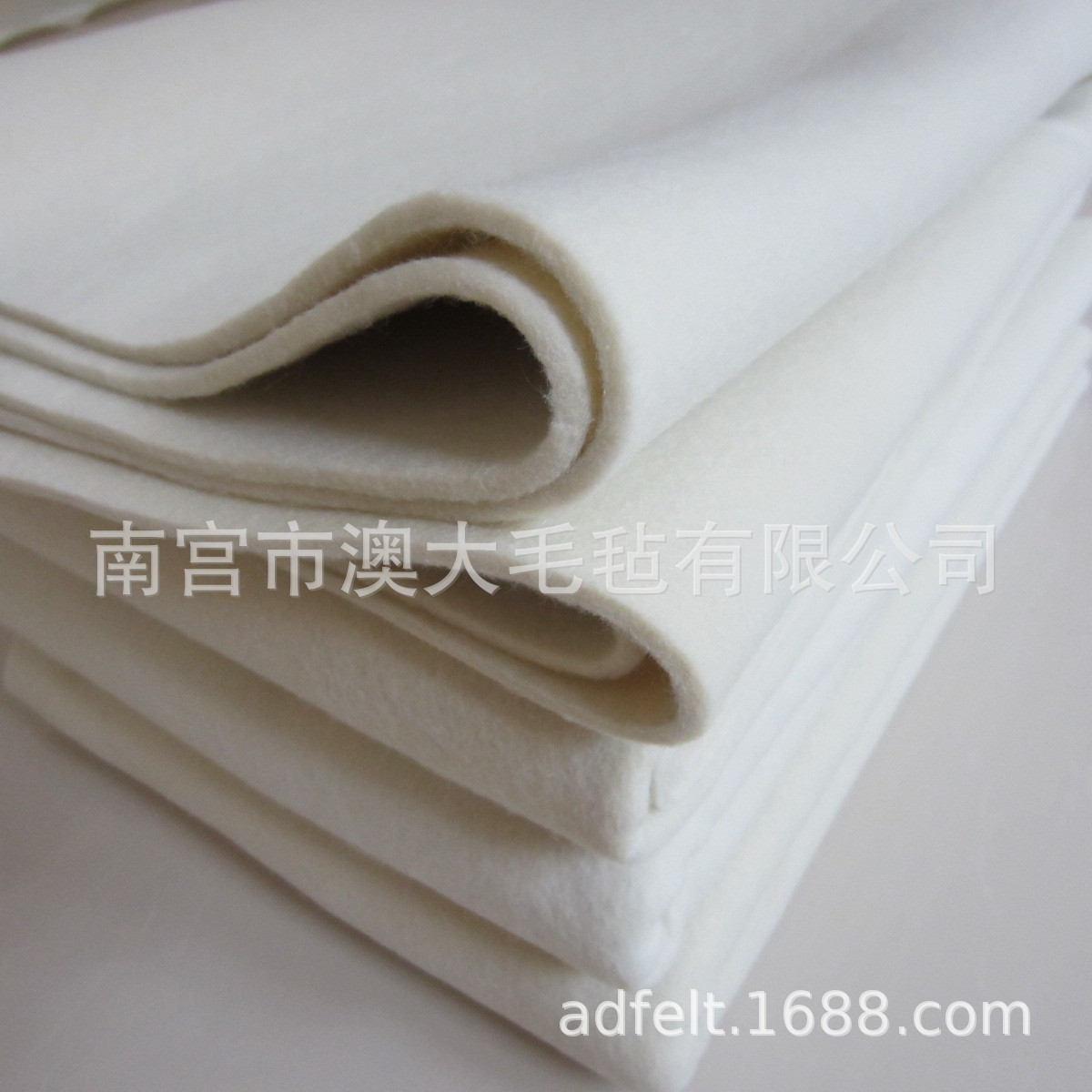 (包邮)白色5毫米加厚羊毛书画毡书画毛毡垫国画书法用国风专用