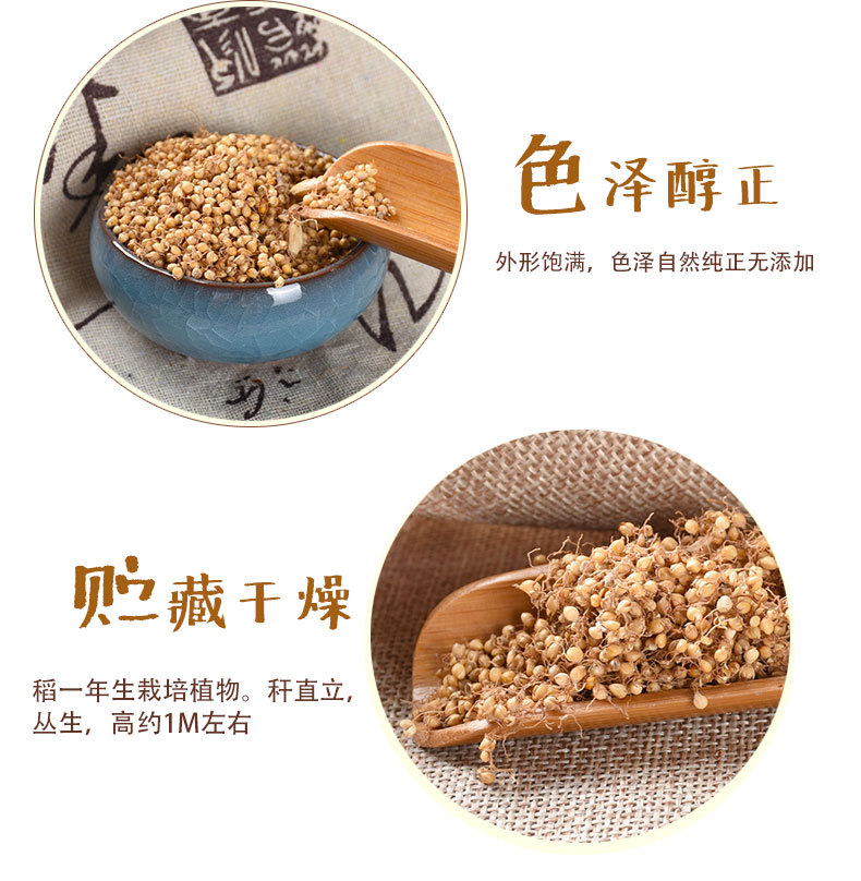 Gu Ya (Setaria italica Sprouted Grain) — Dried Food Herb for Tea & Congee key features