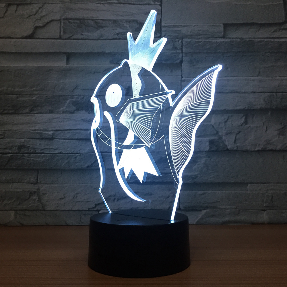 3d小夜灯 七彩触控遥控3d灯