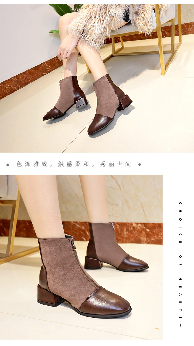 Bottes femme en Daim - Ref 3354991 Image 18