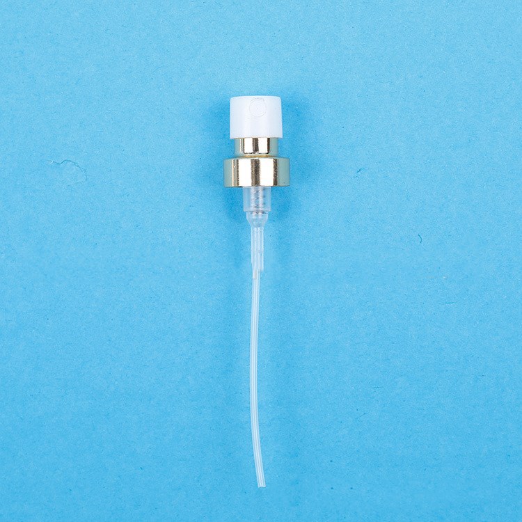 厂家直销化妆品香水瓶塑料喷头 定制爽肤水香水电化铝轧口喷头