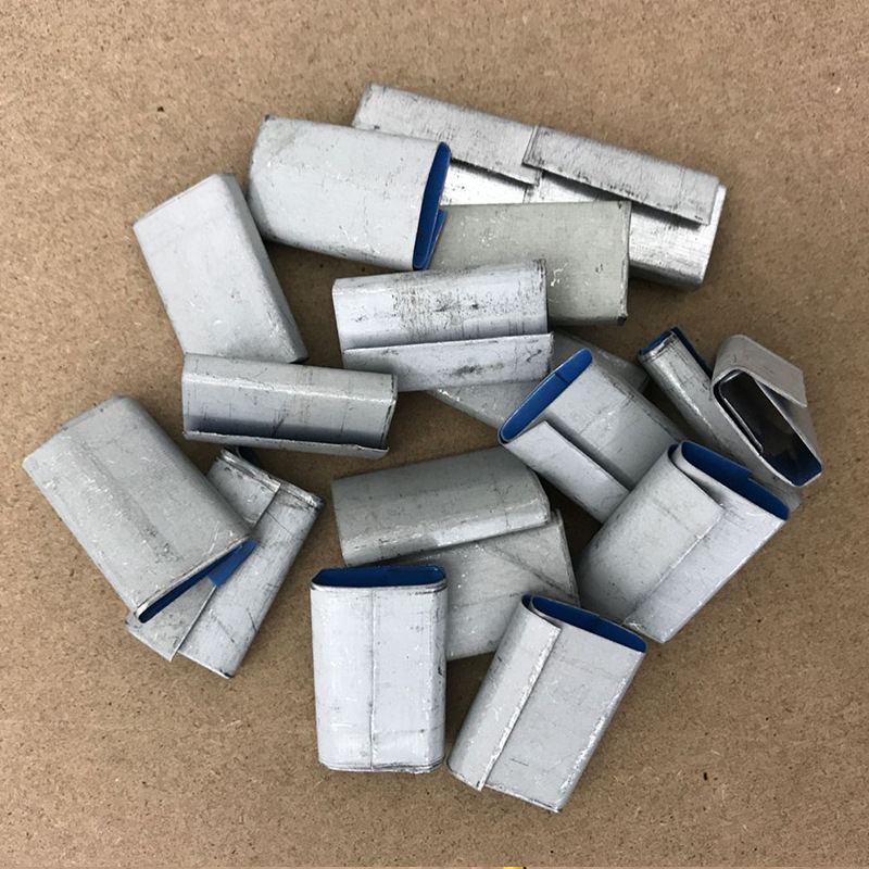 钢带打包扣铁皮打包扣打包带 打包扣铁皮扣详情图1
