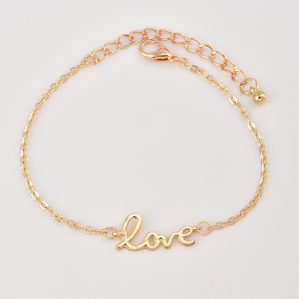 Fashion Turtle World Map Love Letter Infinite 8 Character Love Bead Bracelet Set display picture 3