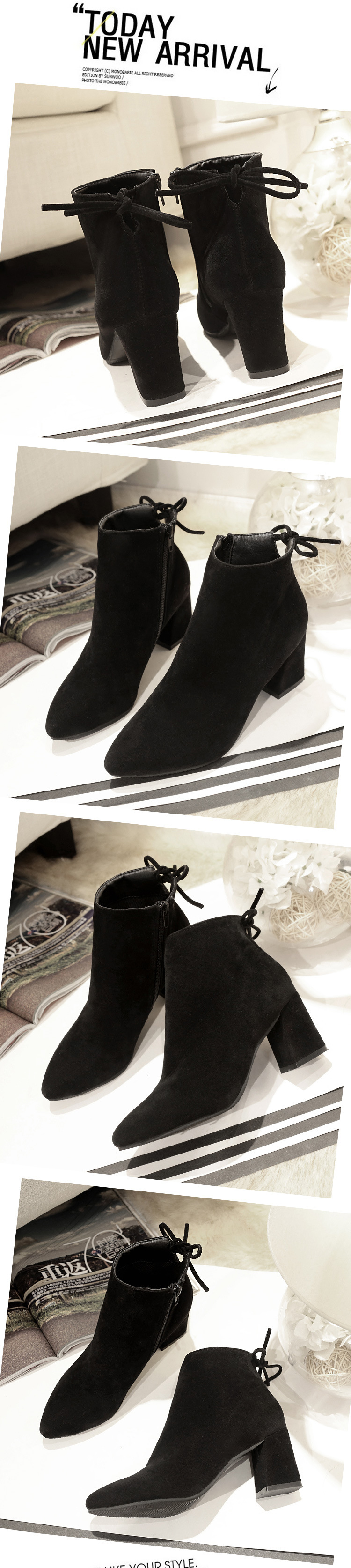 Bottes femme en Daim - Ref 3355385 Image 10