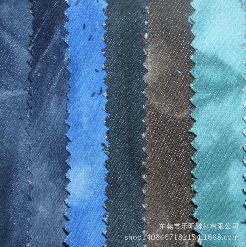 MB8186现货供应 洗水扎花朦胧花斜纹布料服装鞋材包袋面料