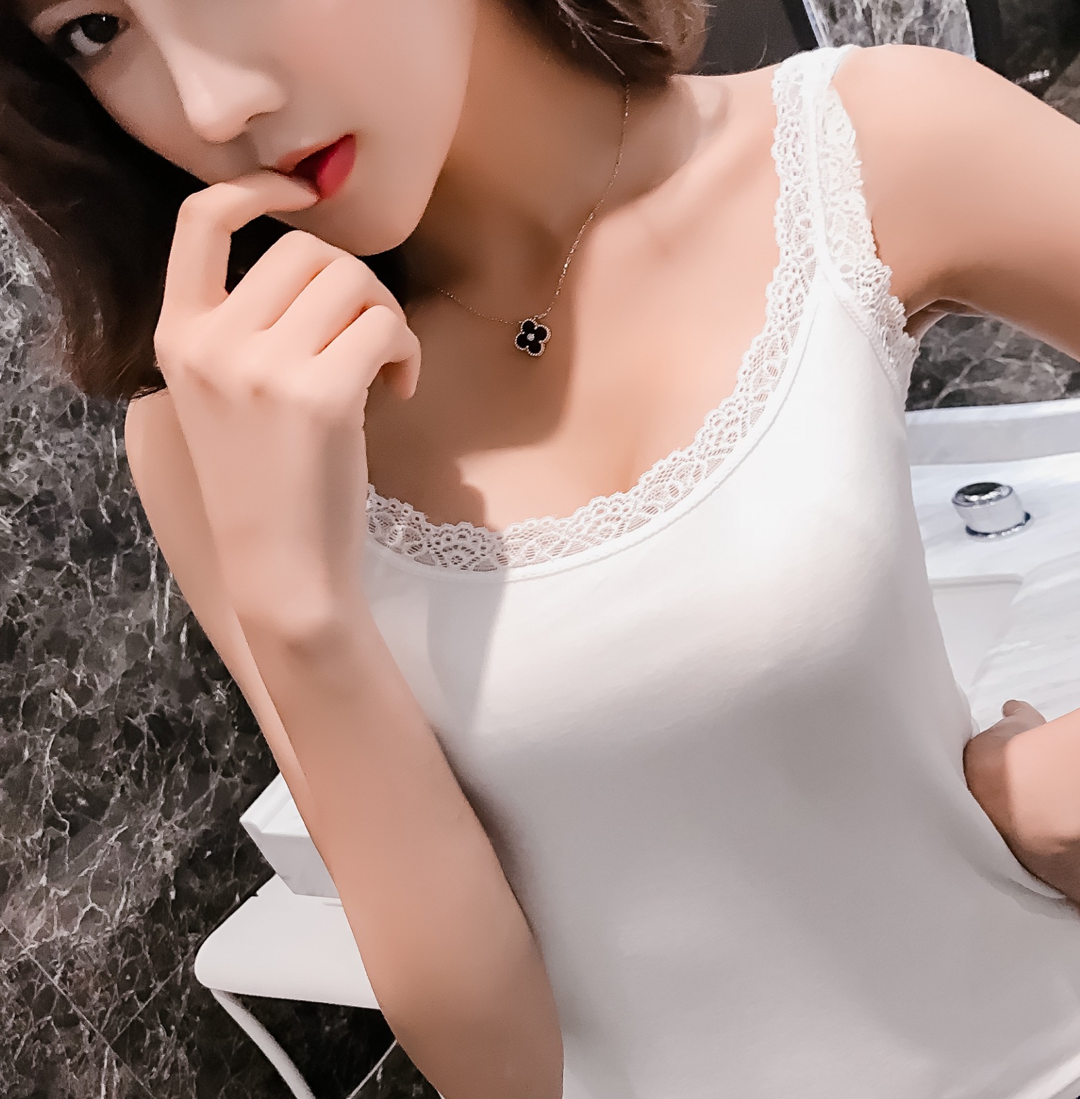 Korean-style sleeveless dress image 4