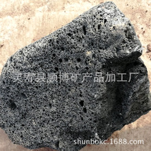 供应黑色火山石颗粒 水处理火山石 火山石块 滤料用火山石颗粒