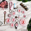 Glossy crystal, accessory, fridge magnet, keychain, with gem, handmade, wholesale