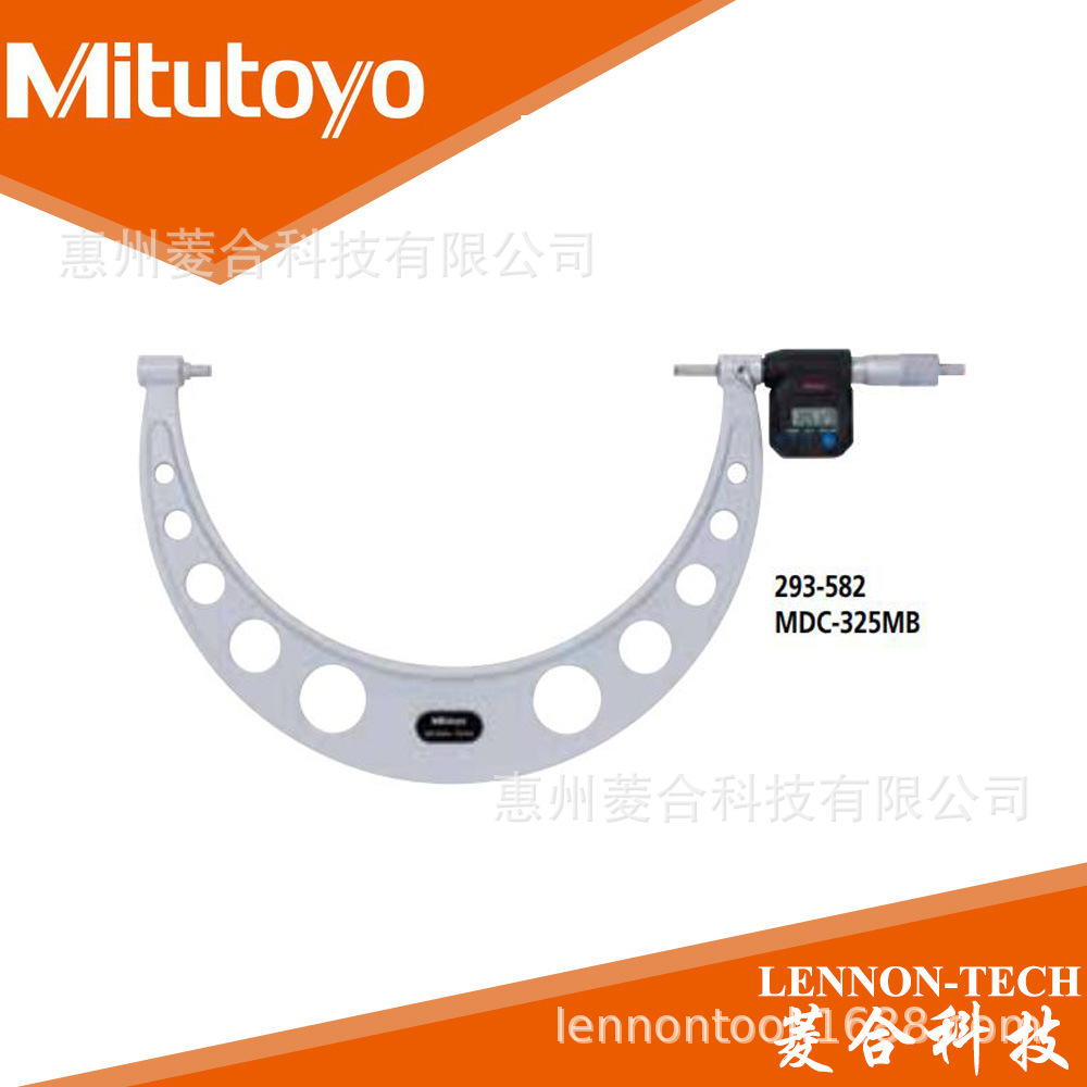 日本三丰数显千分尺293-585测量范围375-400mm 大量程外径