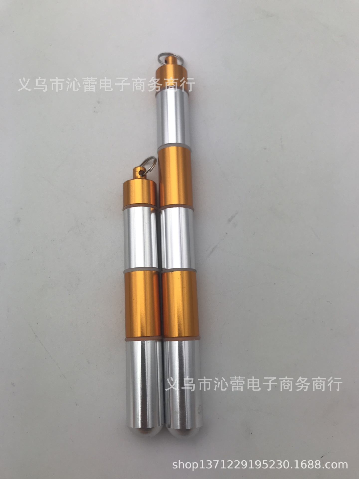 2色4格6格多格铝合金药瓶户外便携式密封仓小药盒匙扣挂瓶防水仓