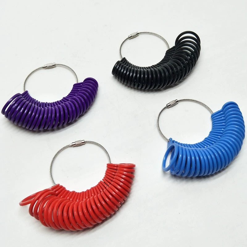 Пластиковое кольцо палочка кольцо Yingdu кольцо ежедневный Гонконгский градус Смешанное соответствие размер кольца измерительный инструмент