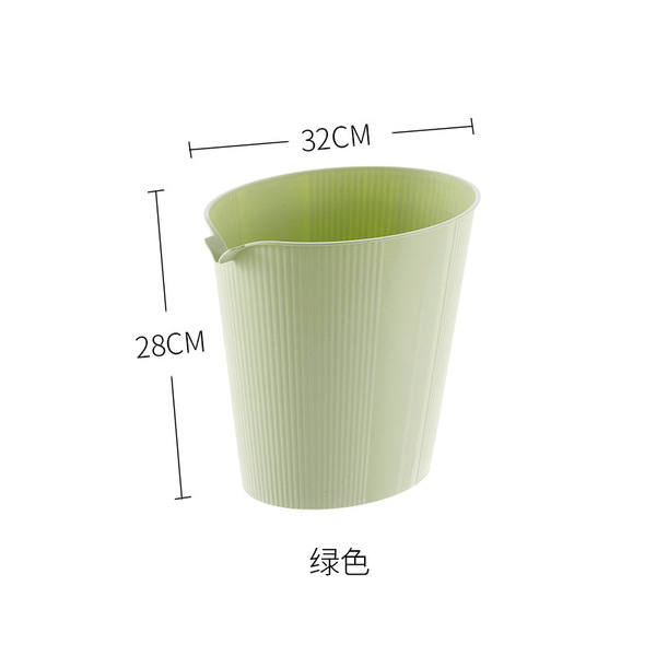 fashionable creative plastic garbage can for home use