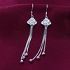 Earrings, silver bracelet, accessory, 925 sample silver, silver 990 sample