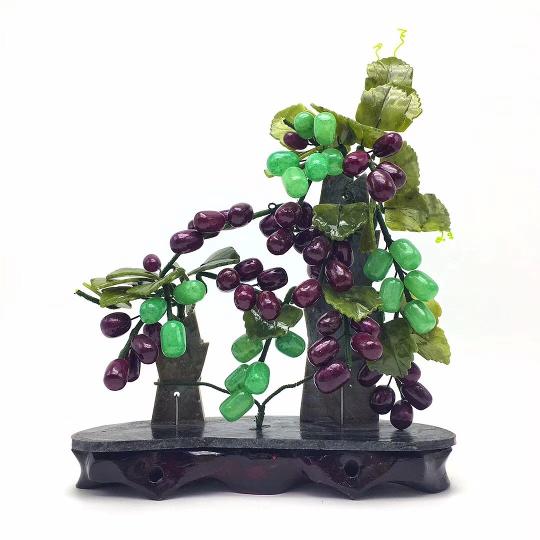 Natural jade grape Lucky Tree Pachira Home Office Supplies Fruitful Than daughters manual make