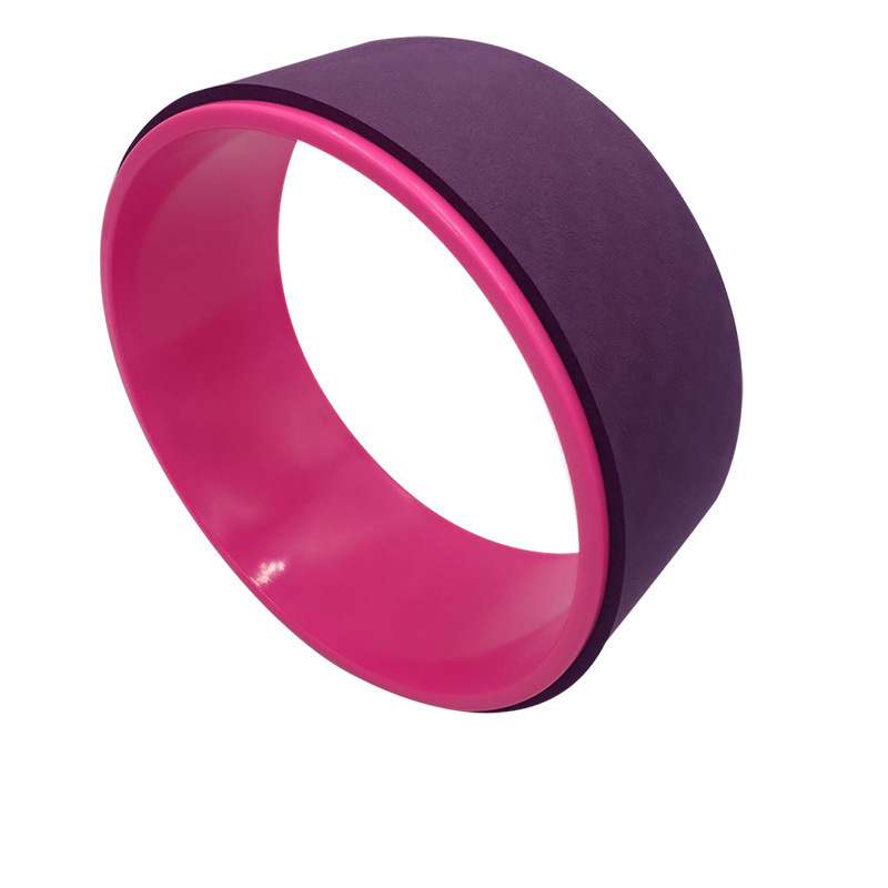 Manufacturer Sells Yoga Wheel for Fitness, Back Stretching for Beginners, Backbend Equipment for Pregnant Women, Lower Back Wheel Material Is Pressure-Resistant and Stretchable