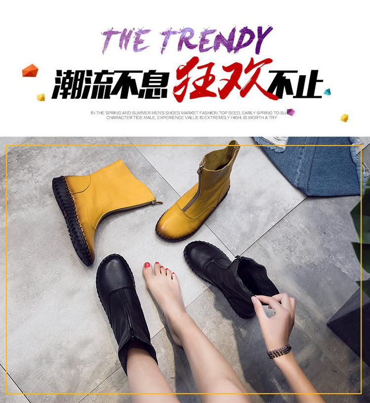 Bottes femme en En cuir - Ref 3354787 Image 12