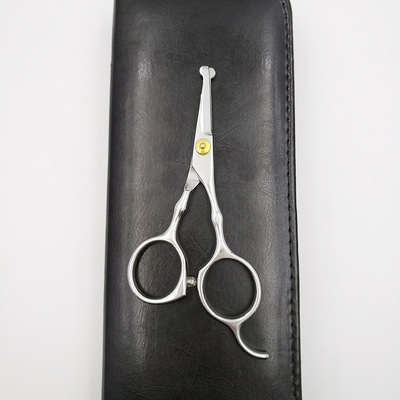 厂家直销鼻毛剪宝宝剪 剪理发剪宠物剪剪刀 圆头安全鼻毛剪刀定制|ms